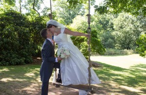 Bride and Groom swing